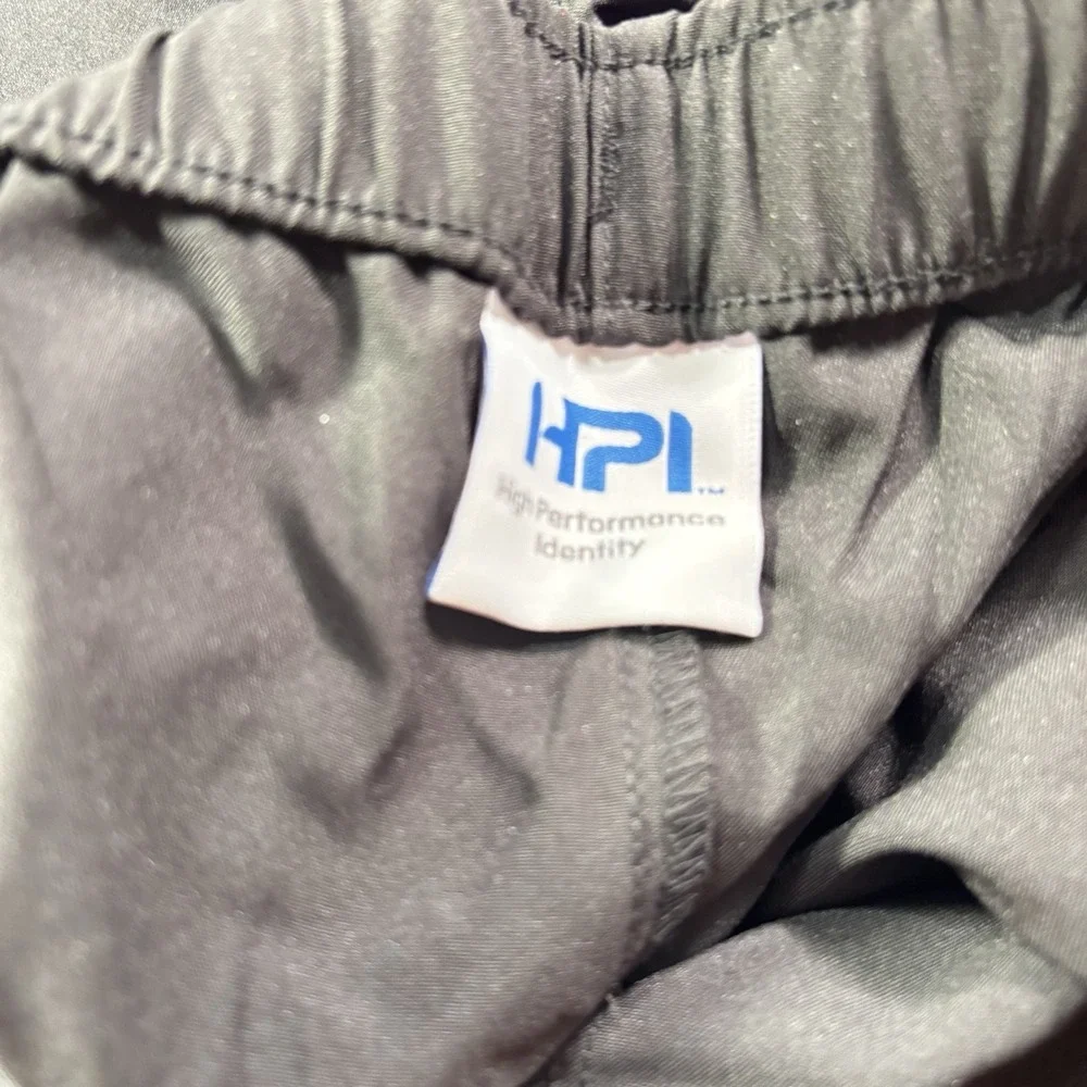 HPI Unisex Scrub Pants With Pockets Drawstring Elastic Waist 2XL Oversized Open